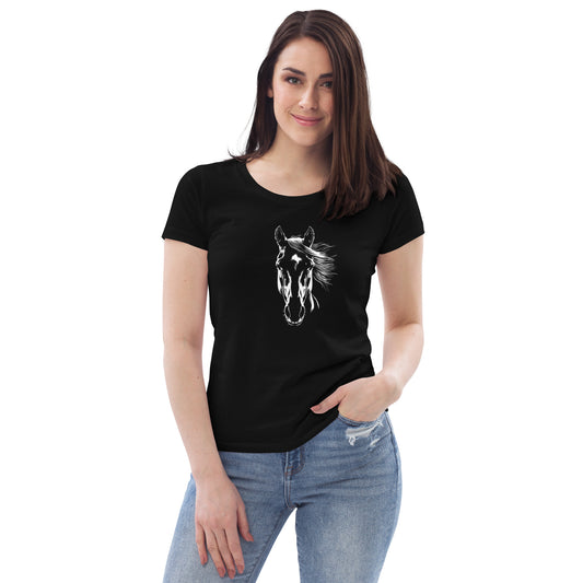 Mystic Eyes fitted eco tee